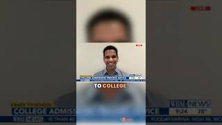 NBC Raleigh News Interview  High School Seniors College Prep [upl. by Turmel]