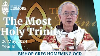 Catholic Mass Today Trinity Sunday 26 May 2024 Bishop Greg Homeming Lismore Australia [upl. by Milks]