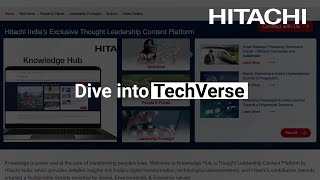 Welcome to TechVerse Discover Digital Frontiers for a Connected Tomorrow  Hitachi [upl. by Eeladnerb]