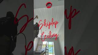 Custom Shiplap Ceiling [upl. by Ramsa]