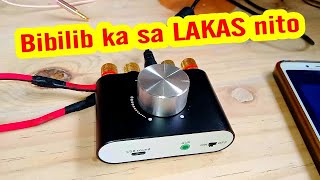 Review and Testing Nobsound NS01G Mini Bluetooth 50 Power Amplifier Wireless Audio Reciever DC12V [upl. by Eilsew]