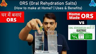 ORS  Complete Explanation  ELECTRAL vs Home Made ORS  How to Use Oral Rehydration Salts [upl. by Hterag156]