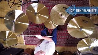 Paiste Master Cymbals  Drummers Review [upl. by Atsok]