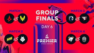 Spring Groups 2024 Day 6 Astralis vs Vitality NAVI vs G2 Liquid vs FaZe Virtuspro vs BIG [upl. by Whitby]