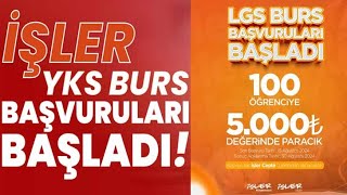 İşler Kitabevleri LGS Bursu [upl. by Mutat969]