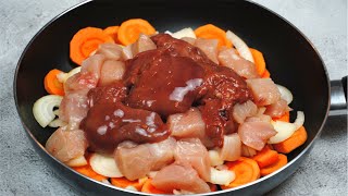 Mix Chicken Breast and Chicken Liver to Cook Easy Chicken Liver Pate [upl. by Saimon]