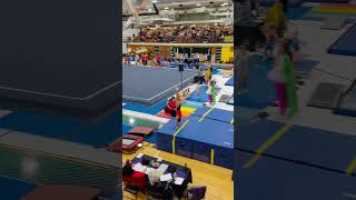 Girls Level 2 Gymnastics Halloween Invitational Vault Score 9725 vault gymnast gymnasticshorts [upl. by Schifra]