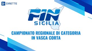 Campionato Regionale di Categoria R in vasca corta  Sabato pomeriggio [upl. by Janka776]