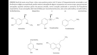 ENEM Você já ouviu essa frase rolou uma química entre nós O amor é frequentemente associado [upl. by Nashom]