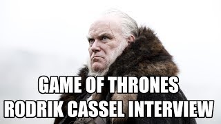 GAME OF THRONES Rodrik Cassel Interview  Ron Donachie [upl. by Allina607]