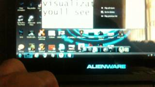 Alienware  Alien FX on WMP plugin tutorial [upl. by Laundes]