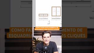 Detalhamento de Esquadrias com Poucos Cliques no Archicad [upl. by Yleak]