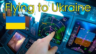 A Day in the Life as an Airline Pilot My Last Landing in Ukraine [upl. by Ennaisoj564]