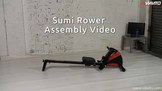 Viavito Sumi Folding Rowing Machine  Assembly Guide [upl. by Kcirddehs814]