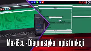 MaxiEcu  Diagnostyka pojazdu oraz opis działania oprogramowania [upl. by Sosna]