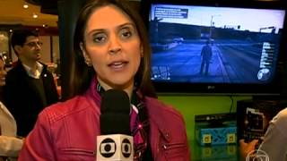 GTA V no Jornal da Globo  2009 [upl. by Zara]