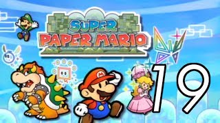 Lets Play Super Paper Mario 19 44 [upl. by Icnarf104]