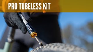 Pro Tubeless Kit  AllInOne Tire Repair System by Lezyne [upl. by Dacie]