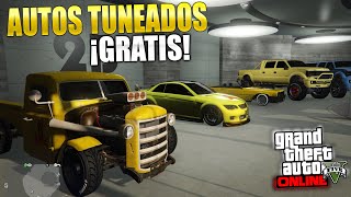 CONSIGUE TODOS ESTOS AUTOS UNICOS y TUNEADOS de la CALLE ¡GRATIS en GTA 5 ONLINE 😎 [upl. by John]