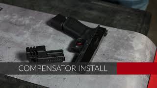 How to Install Our Compensator In Less Than 90 Seconds  Wasatch Arms [upl. by Naliorf535]