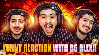 Angry Youtuber 🤬 Best Funny Reaction On Live 🤣 After 119 Damage 🤣  RG ALEXA 💥 [upl. by Nolaf]