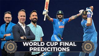 World Cup Final Predictions ft India  Champions amp Kohli  MVP [upl. by Ester281]