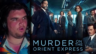 THE CLIMAX IN THIS Murder on the Orient Express FIRST TIME WATCHING [upl. by Inalaehak]