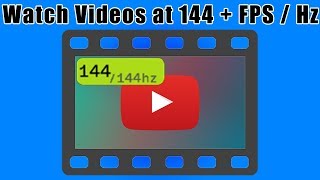 TUTORIAL How to Watch ANY Video in 144 FPS  Hz for FREE  Smooth Video Project SVP  SVP Tube [upl. by Thamora]