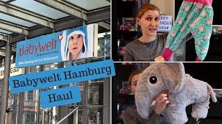 Babywelt Messe Hamburg 2018 I Baby und Kleinkind Haul I AllesClärchen [upl. by Adekan]