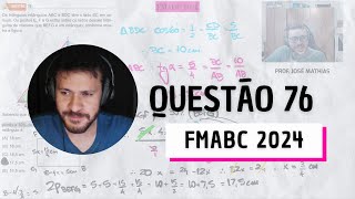 FMABC 2024  Questão 76 [upl. by Yrahk]