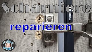 Ausgerissene Scharniere reparieren [upl. by Unam]