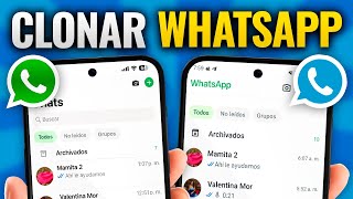 Como CLONAR o ACCEDER a WhatsApp SOLO con el NÚMERO [upl. by Lenwood]