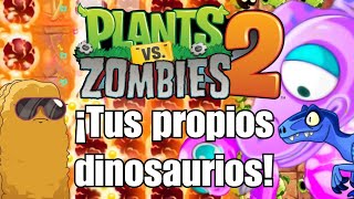 PvZ2 Editar niveles Avanzado Modificar dinosaurios [upl. by Derby]