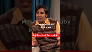 Bernadette being a mom  Raj roasted pregnant Bernadette  Raj and Bernadette  shorts tbbt [upl. by Hubsher]