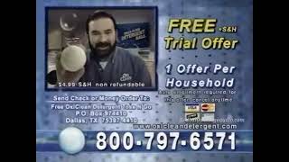 Billy Mays  OxiClean Toss N Go Detergent Ball alternate version 2006 [upl. by Sana189]