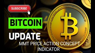 DAILY BTCOIN UPDATE USING MMT PRICE ACTION CONCEPT INDICATOR [upl. by Francesca]