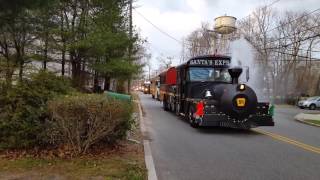 2015 Santa Parade  Kings Park Fire Department [upl. by Nojad423]