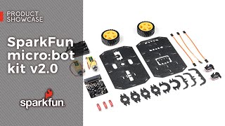 Product Showcase SparkFun microbot kit v20 [upl. by Marty]