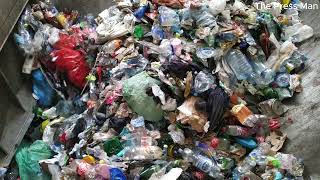 New material  Mixed recyclable waste  Do not mix with municipal waste  Thats 2000 kilograms [upl. by Enined]