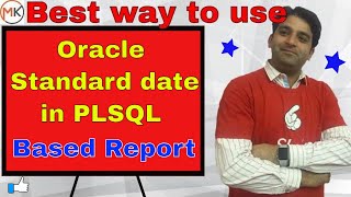 How to use DATE format in PLSQL Reports  Oracle Shooter [upl. by Analra]