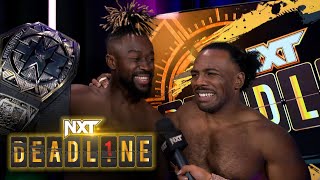 The New Day rewrite history with NXT Tag Team Title victory WWE Digital Exclusive Dec 10 2022 [upl. by Teage]