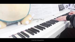 BTS 방탄소년단  Spring Day 봄날  piano cover [upl. by Oiramed232]