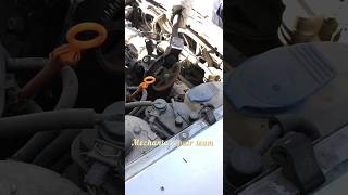 How to replace timing belt easily 😳🤯 mechanic shortsfeed [upl. by Kirch754]