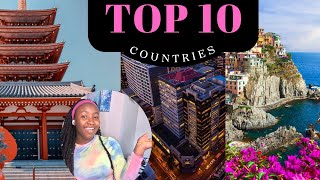 TOP 10 MOST BEAUTIFUL PLACES TO VISIT IN 2024  TRAVEL YEAR [upl. by Aloiv631]