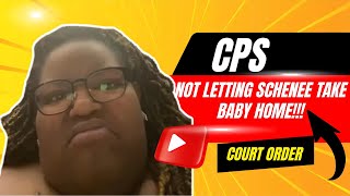 🛑 SCHENEE NOT ALLOWED TO TAKE BABY HOME 🛑 CPS INVOLVED amp COURT ON THE HORIZON my600lblife [upl. by Niamart]