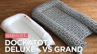 DockATot Comparison Deluxe vs Grand [upl. by Tawnya]