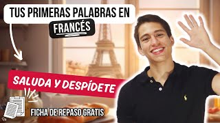 Aprender Francés｜DESDE CERO ｜Saluda y Despídete  diálogo con NATIVA [upl. by Berlin]