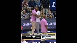 The moment Memphis defeats No 2 UConn ‼️ shorts [upl. by Melmon359]