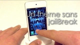 Un thème pour iPhone sans Jailbreak [upl. by Ettenirt]