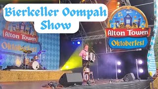 Bierkeller Oompah Show Oktoberfest 2024 at Alton Towers Resort [upl. by Gwendolin]